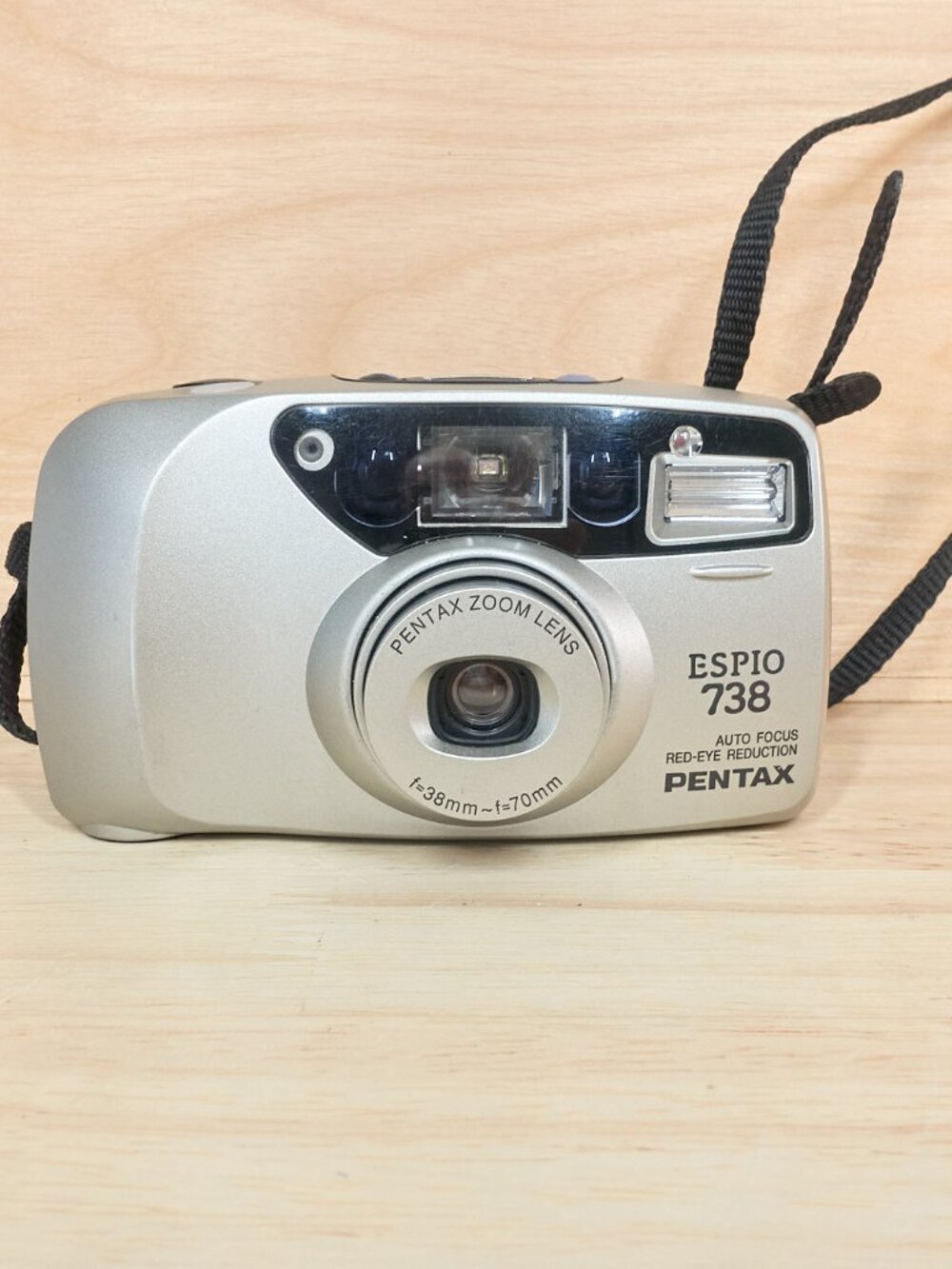 Vintage Pentax Espio 738 35mm Film Camera Point and Shoot Tested Working